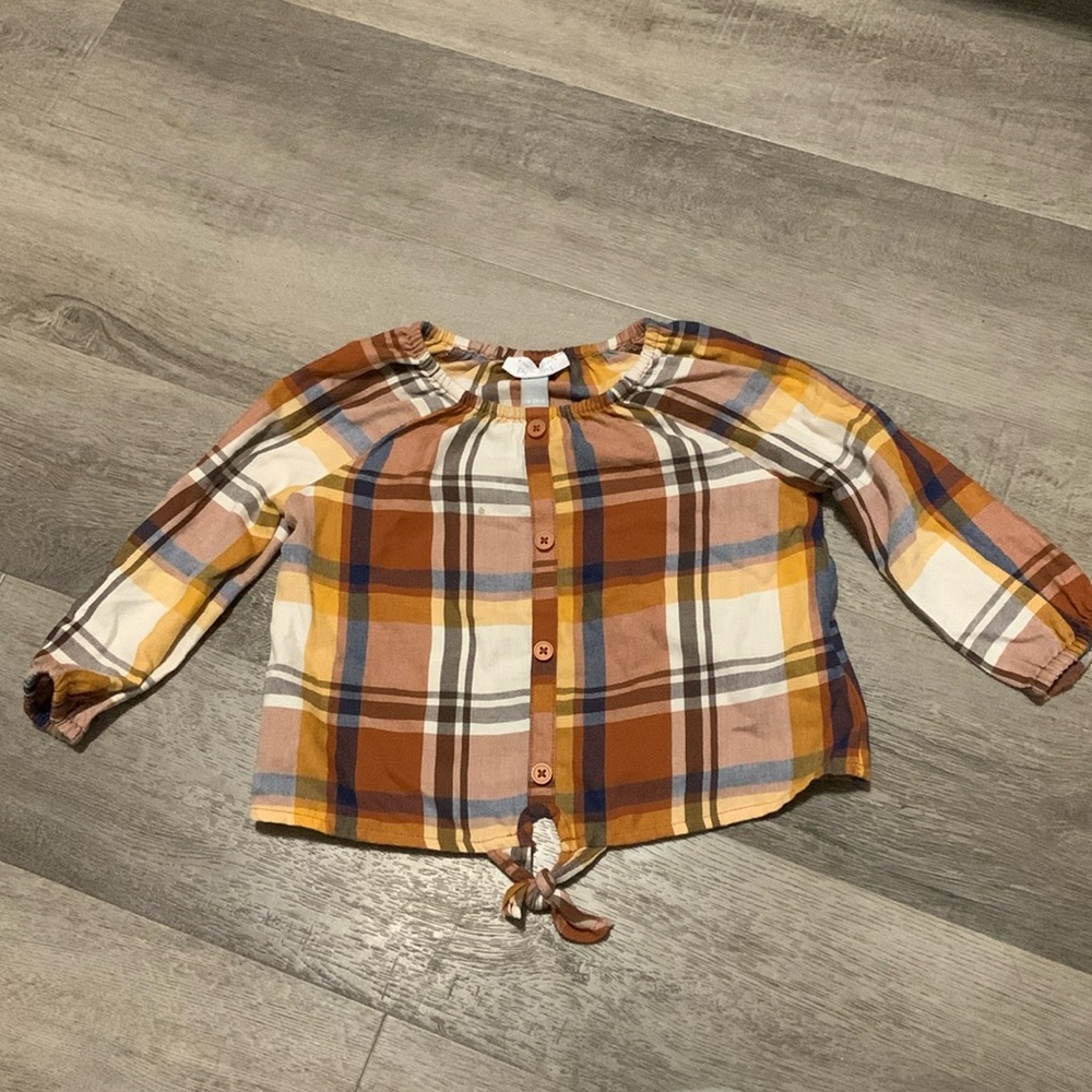 18-24 months plaid top Children’s place